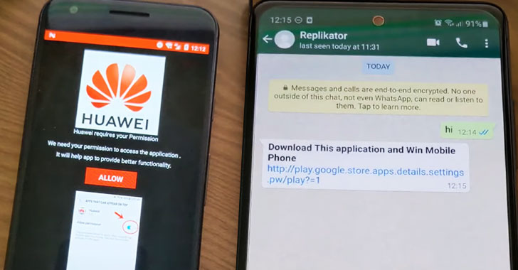 New Android Malware discover that spread through WhatsApp!