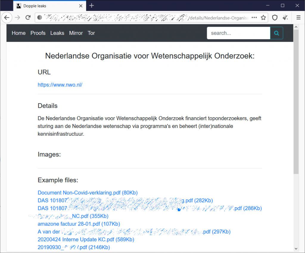 Dutch Research Council NWO Discovered Ransomware Attack that Leaks Confidential Data!