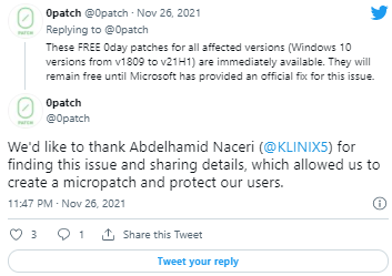 Advance-Windows-10-Zero-day-Permit-the-Admin-Rights-Gets-Unofficial-Patch-image1